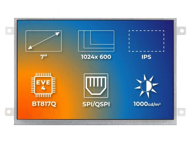 Display: TFT; 7 Display: TFT; 7